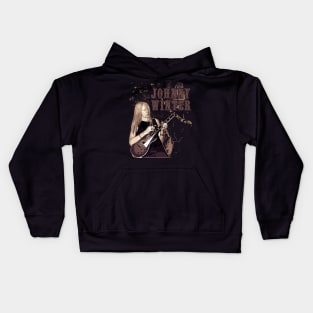 Johnny Winter Kids Hoodie